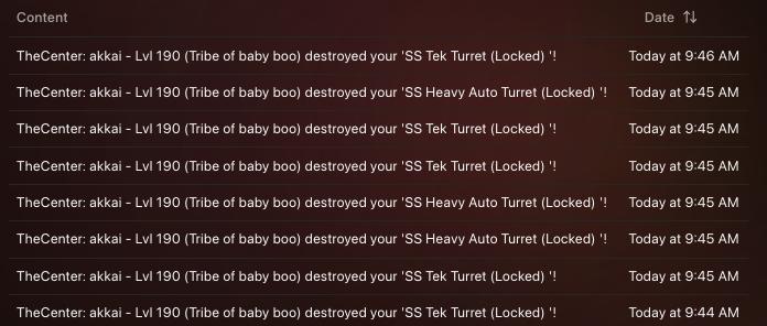 logs